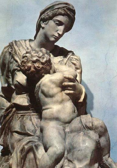 Michelangelo Buonarroti Medici Madonna oil painting image